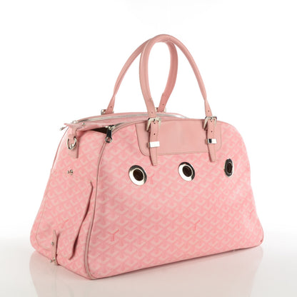 Goyard Goyardine Sac Hulot Pet Carrier PM Pink 3 of 9