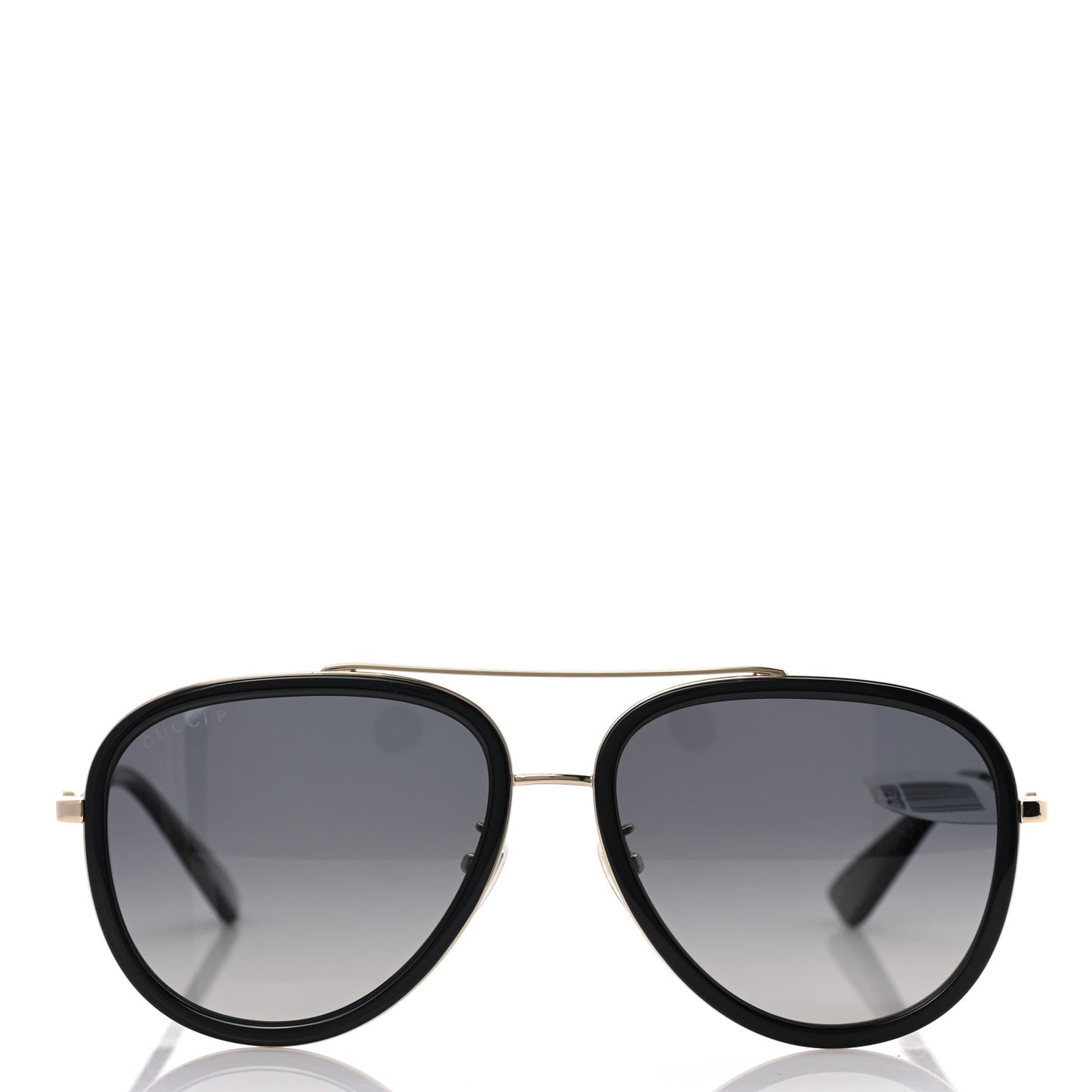Aviator Sunglasses GG0062S Black Gold