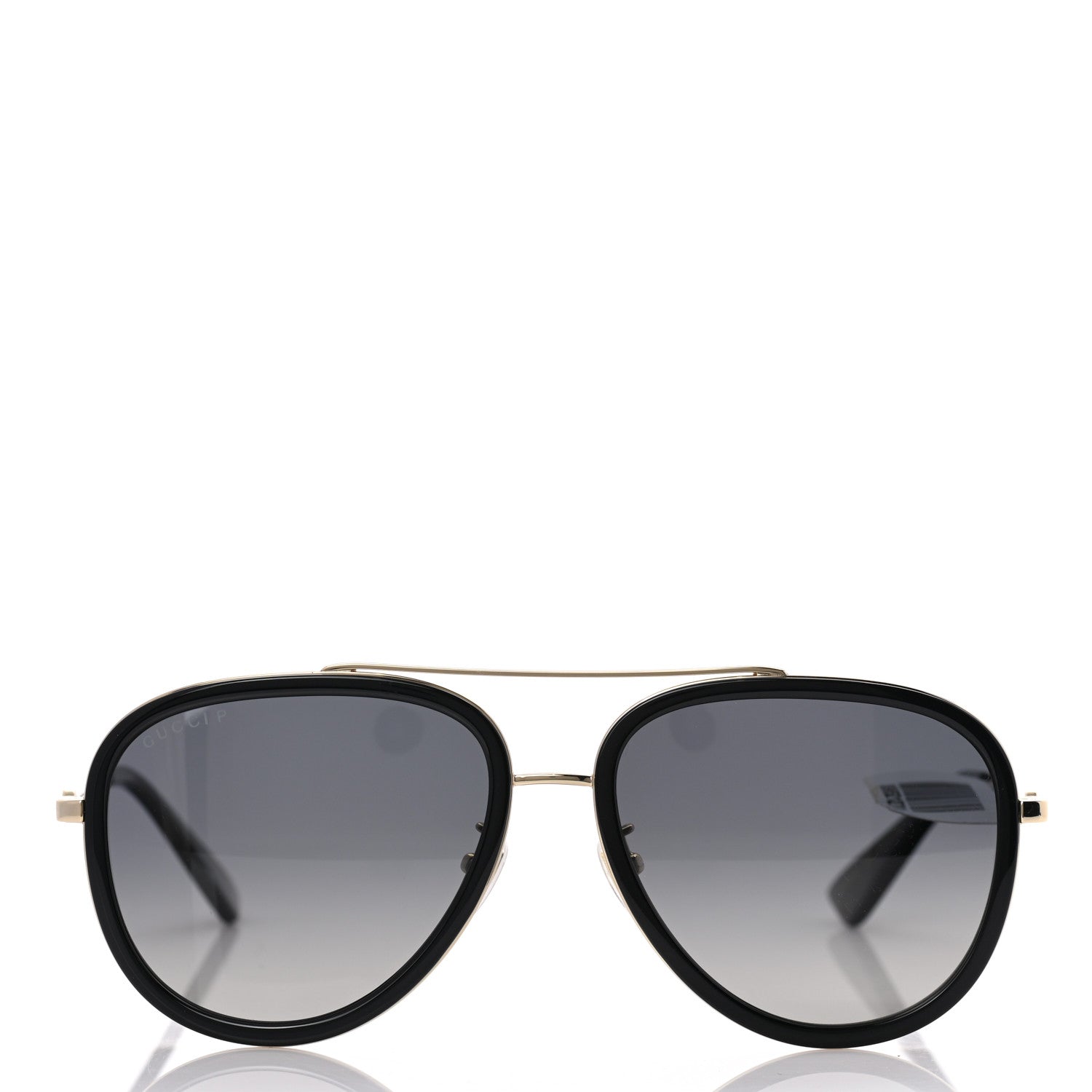 Gucci Aviator Sunglasses GG0062S Black Gold 2 of 9