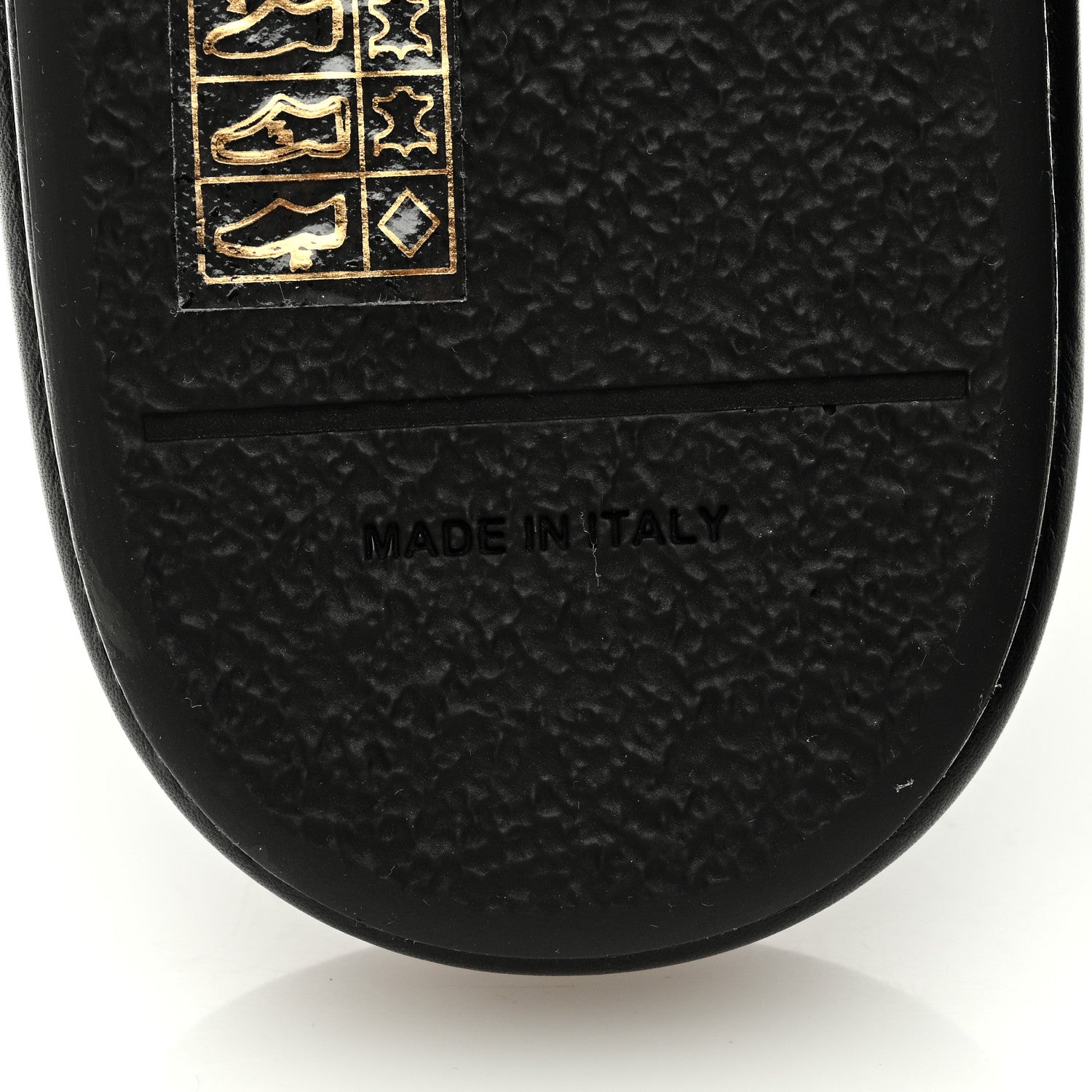 Fendi Vitello Womens Fendigraphy Slide Sandals 35 Black 6 of 7