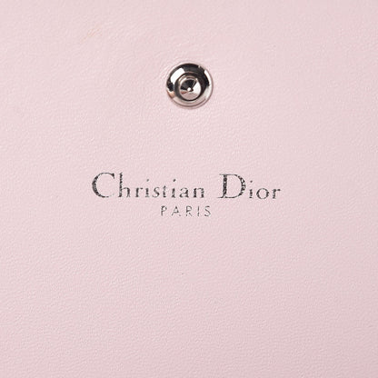Christian Dior Grained Calfskin Diorama Croisiere Chain Wallet Pink 6 of 16