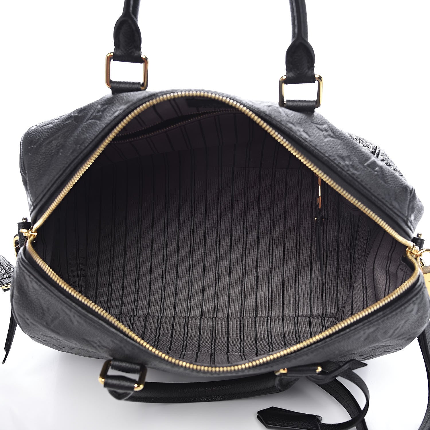 Louis Vuitton Empreinte Speedy Bandouliere 30 Black 6 of 9