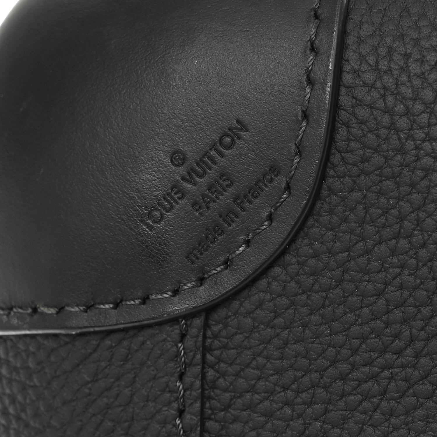 Louis Vuitton Cowhide Aerogram Horizon 55 Black 5 of 12
