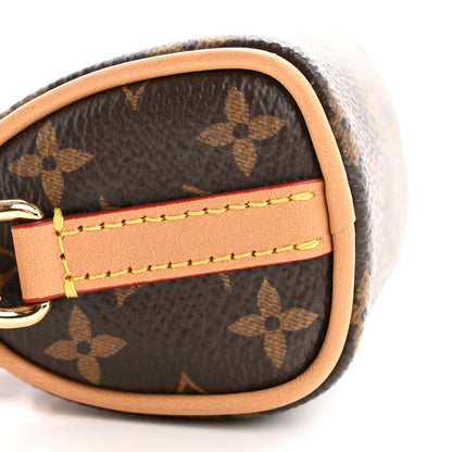 Louis Vuitton Monogram Micro Speedy Bag Charm 6 of 7