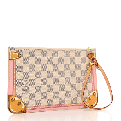 Louis Vuitton LOUIS VUITTON Damier Azur Summer Trunks Neverfull MM GM Pochette 3 of 8