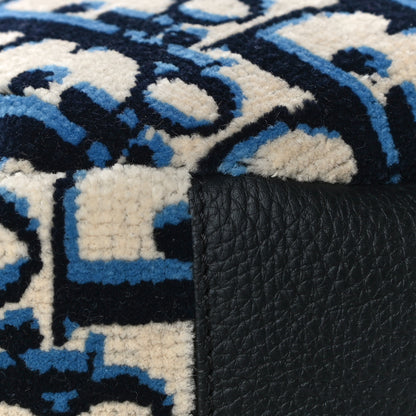 Christian Dior Oblique Saddle Soft Bag Bleu Marine 13 of 16