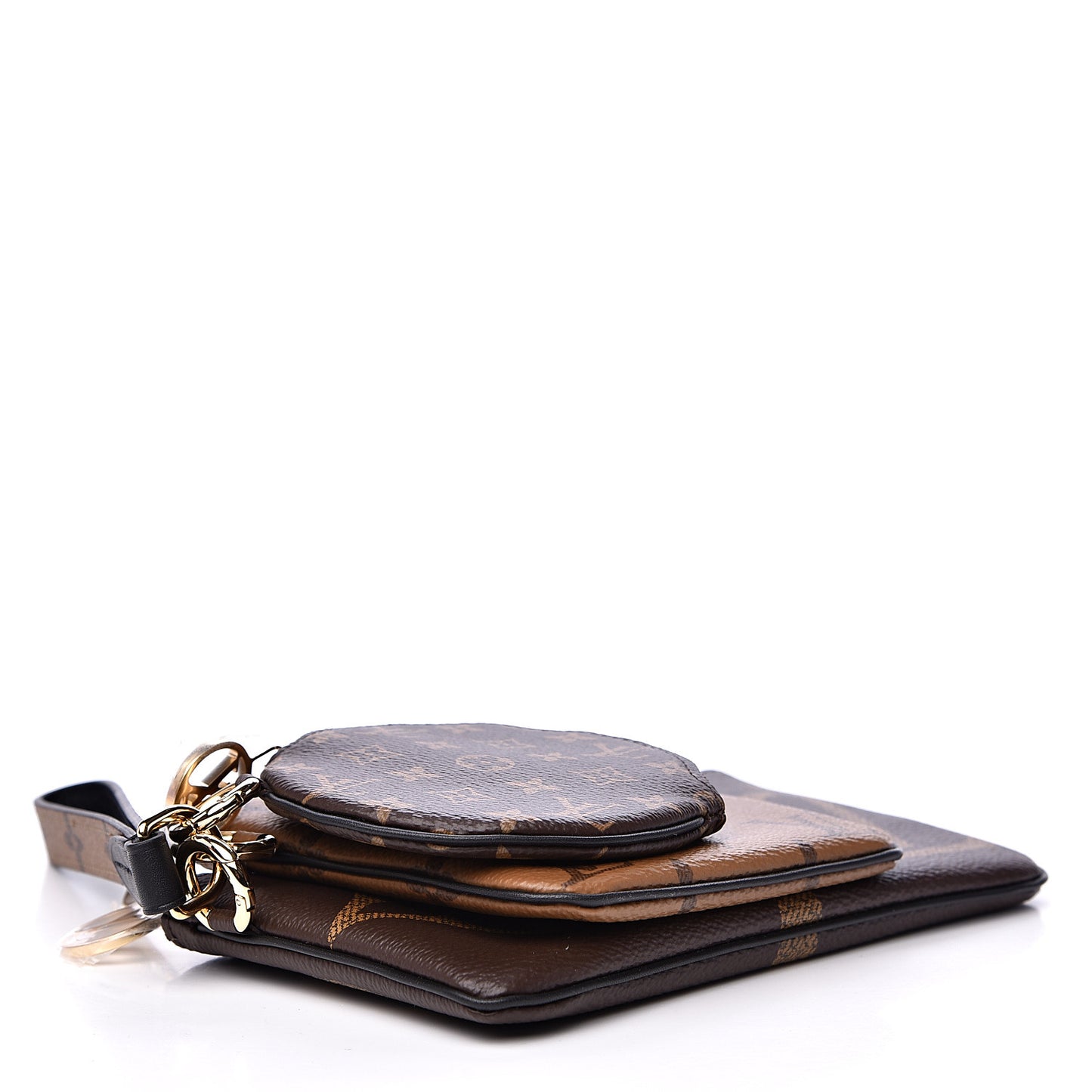 Reverse Monogram Giant Trio Pouch