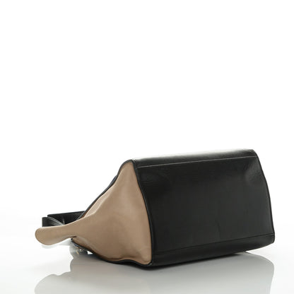 Celine Calfskin Suede Medium Tri-Color Trapeze Royal Blue 4 of 6