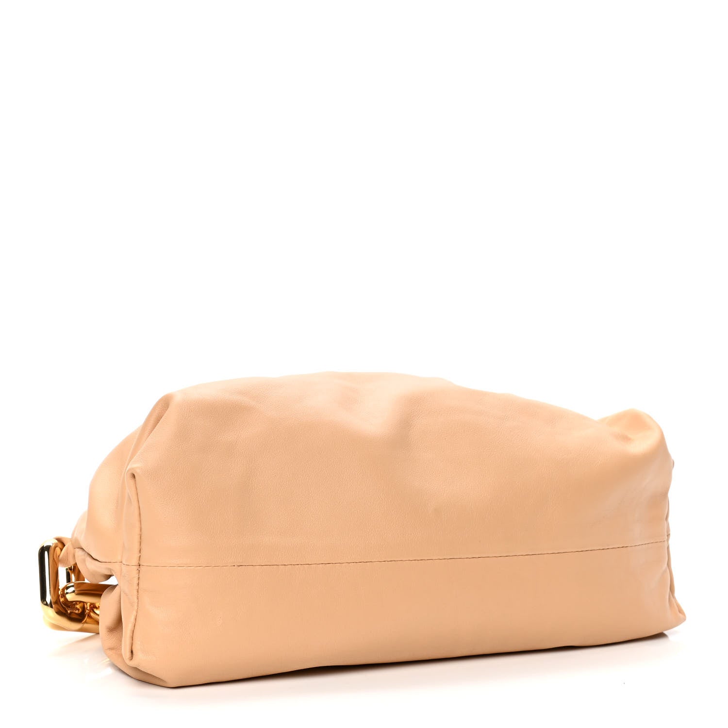 Bottega Veneta Calfskin The Pouch Chain Almond 3 of 5