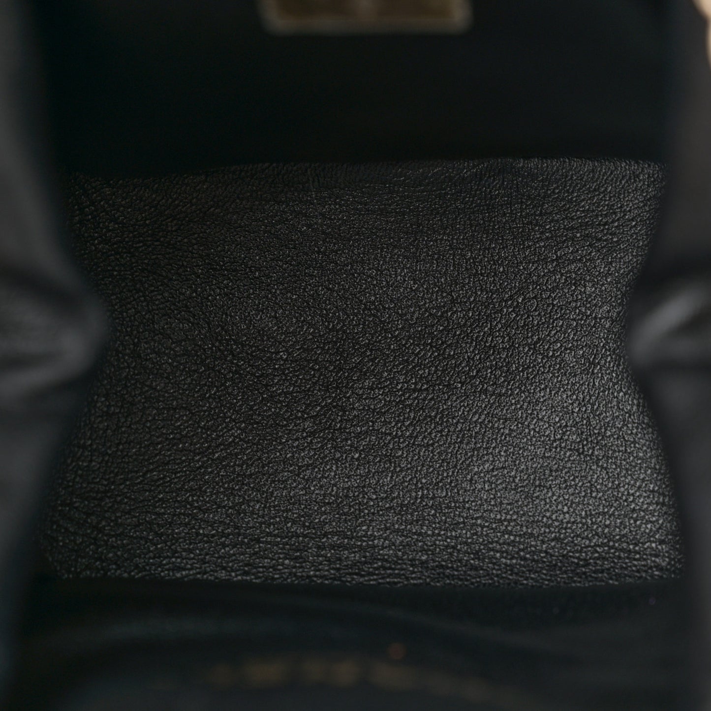 Lambskin Quilted Hollywood Clutch Black
