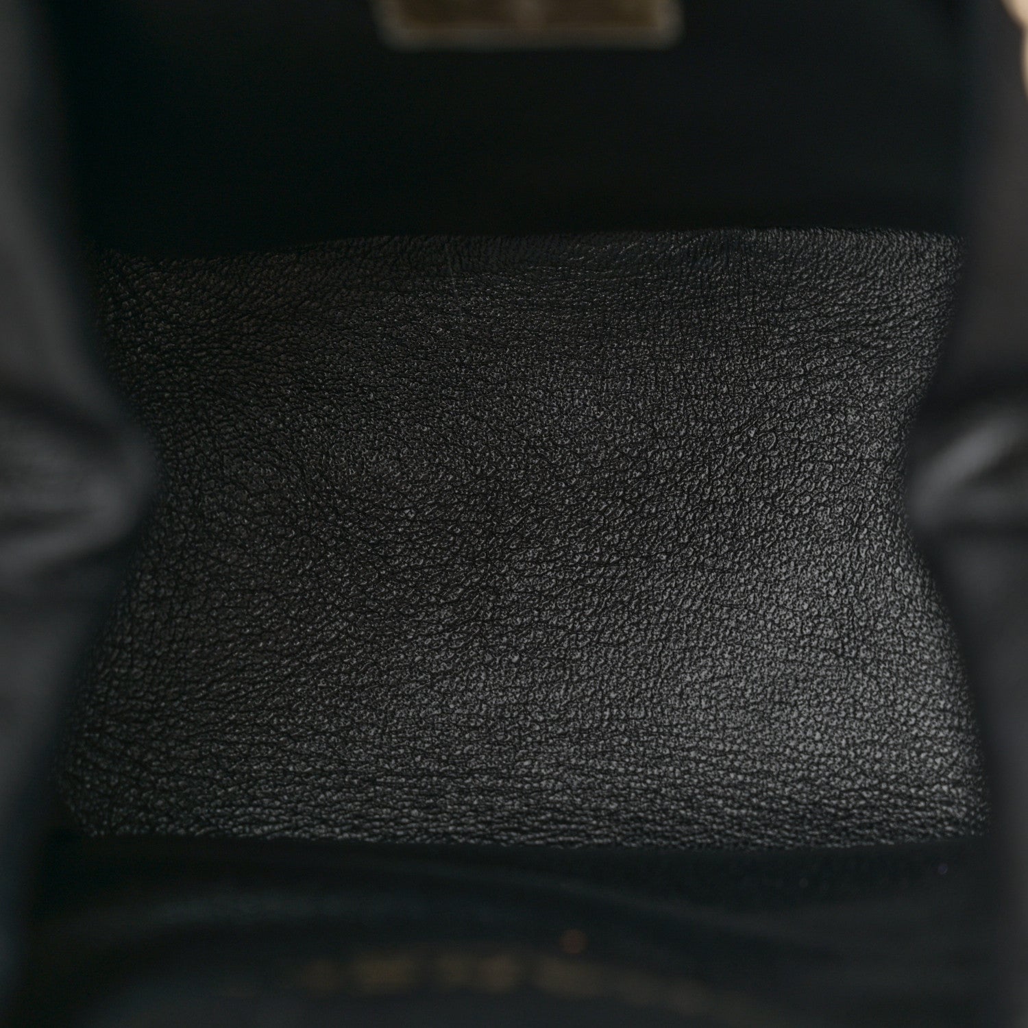 Chanel Lambskin Quilted Hollywood Clutch Black 5 of 10