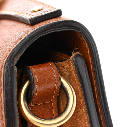 Chloe Calfskin Suede Small Nile Bracelet Bag Caramel 12 of 13