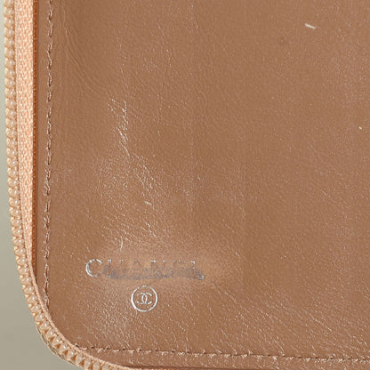 Chanel Caviar Timeless CC Large Zip Around Wallet Beige 6 of 15