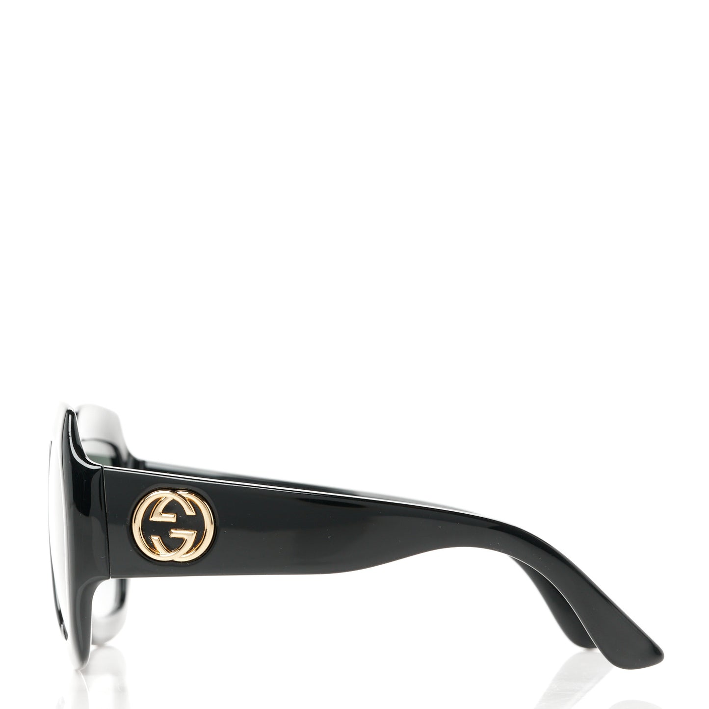 Acetate Square Frame Sunglasses GG0053S Black