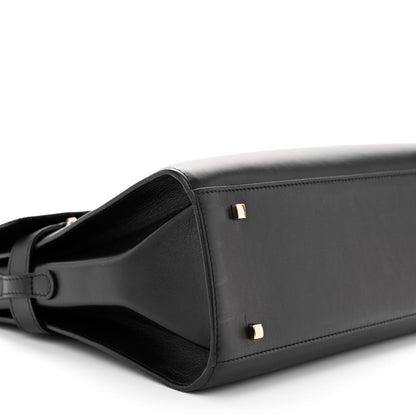 Delvaux Calfskin GM Tempete Satchel Black 9 of 10