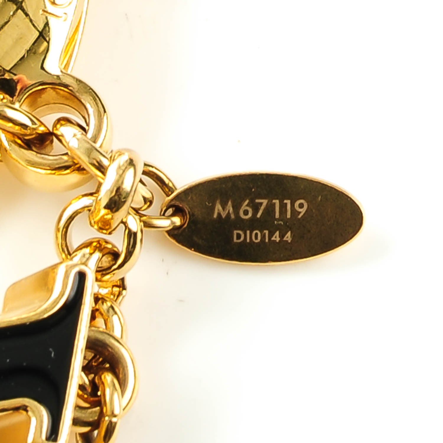 Louis Vuitton Fleur De Monogram Bag Charm Dore 5 of 6