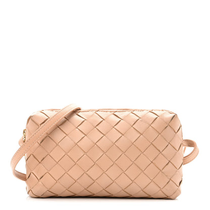 Bottega Veneta Nappa Intrecciato Mini Loop Camera Bag Almond 1 of 9