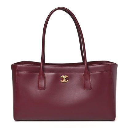 Chanel Calfskin Archetype Small Shopping Tote Dark Burgundy 1 of 10
