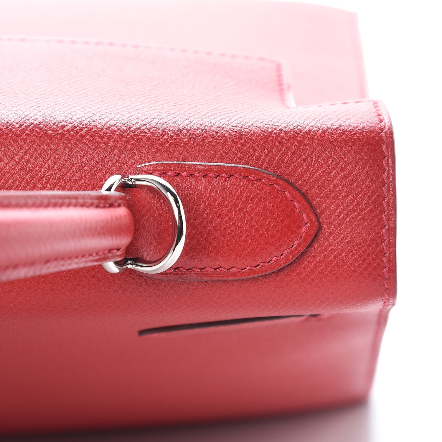 Hermes Epsom Kelly Sellier 32 Rouge Casaque 10 of 38