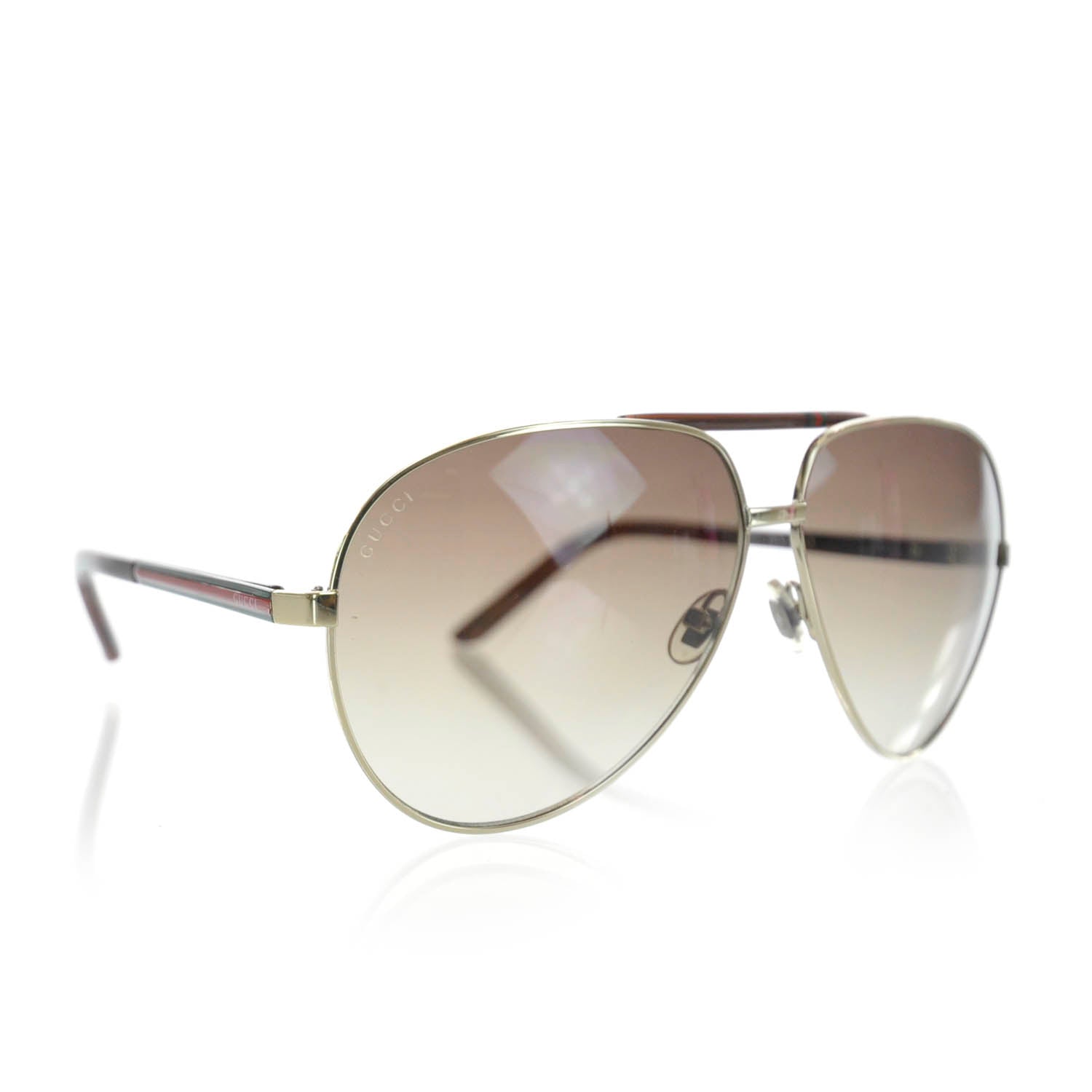 Gucci Aviator Sunglasses 1933S Brown 1 of 7