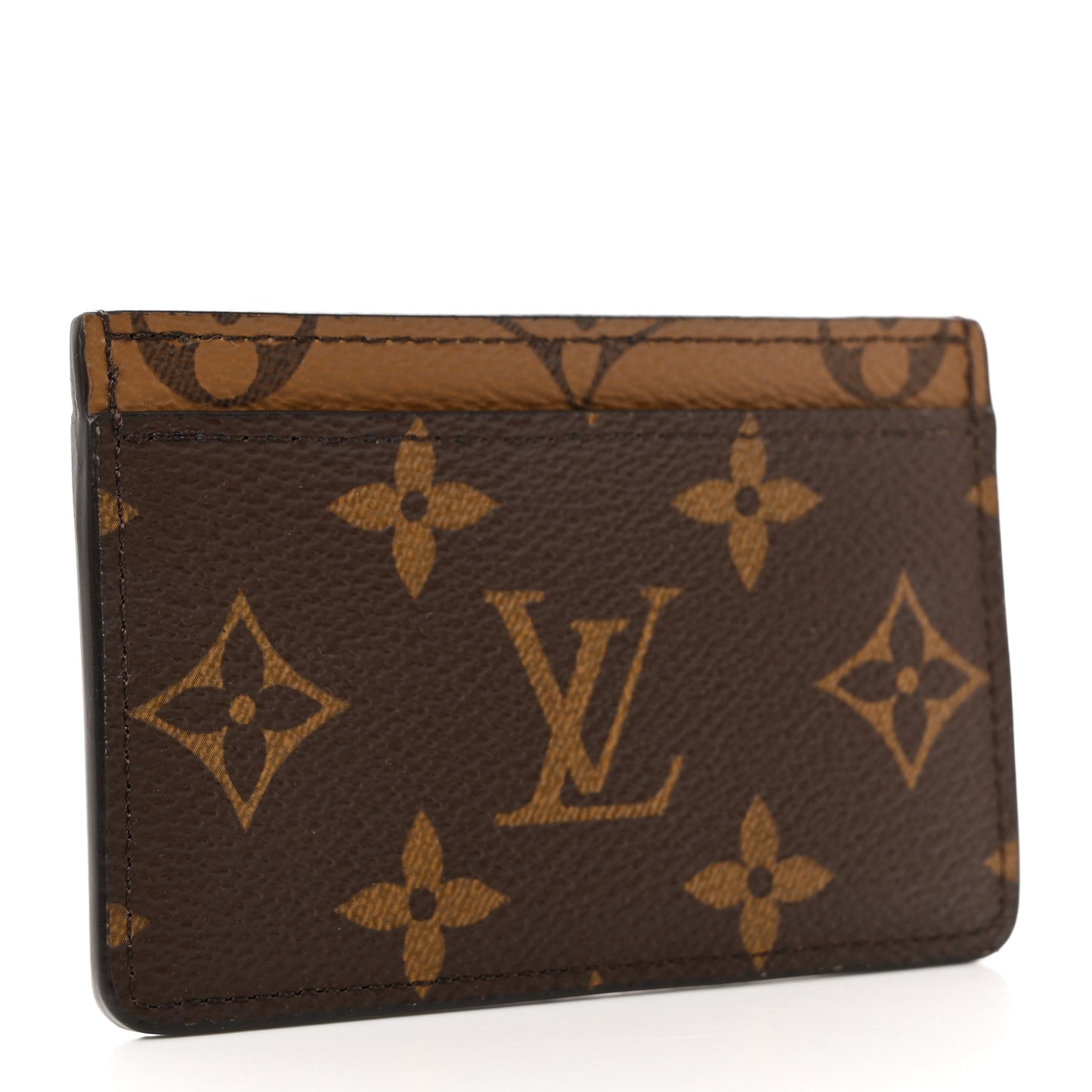 LOUIS VUITTON Reverse Monogram Card Holder