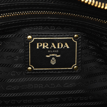 Prada Tessuto Nylon Gaufre Shopping Satchel Black 7 of 10