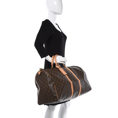Louis Vuitton Monogram Keepall 55 2 of 10