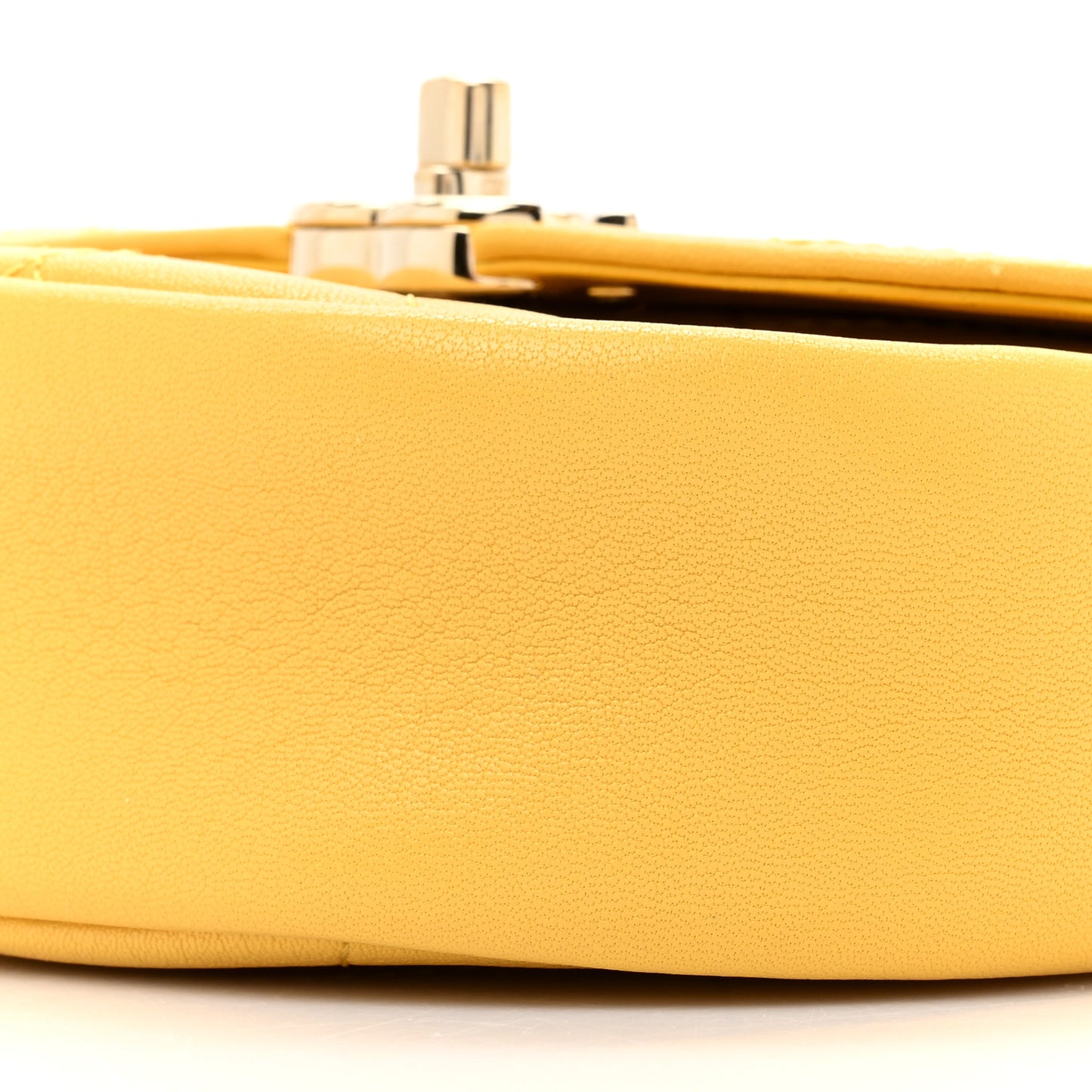 Goatskin Stitched Casual Trip Messenger Flap Yellow