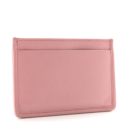 Miu Miu Nappa Matelasse Card Holder Rosa 3 of 8