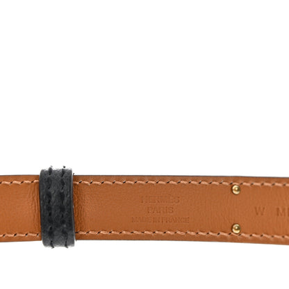 Hermes Epsom Kelly Belt Black 3 of 7
