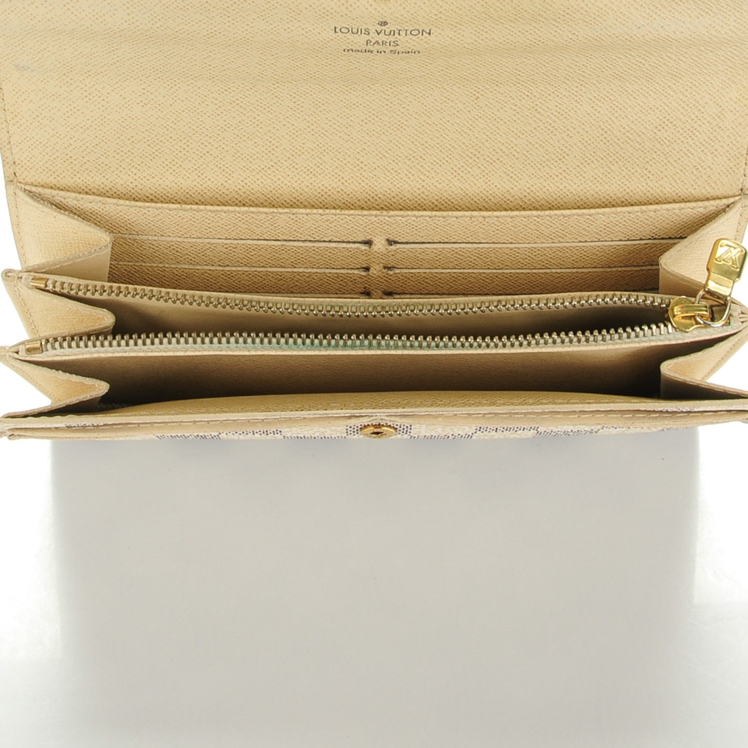 Louis Vuitton Damier Azur Sarah Wallet 5 of 9