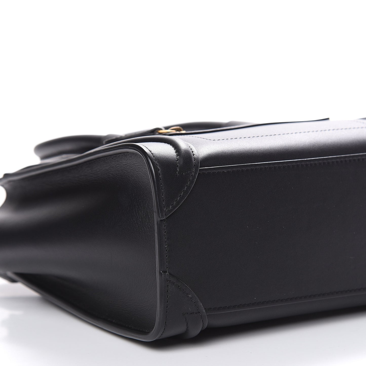 Smooth Calfskin Nano Luggage Black