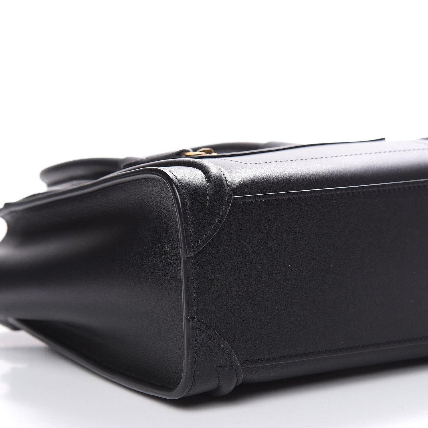 Celine Smooth Calfskin Nano Luggage Black 7 of 12