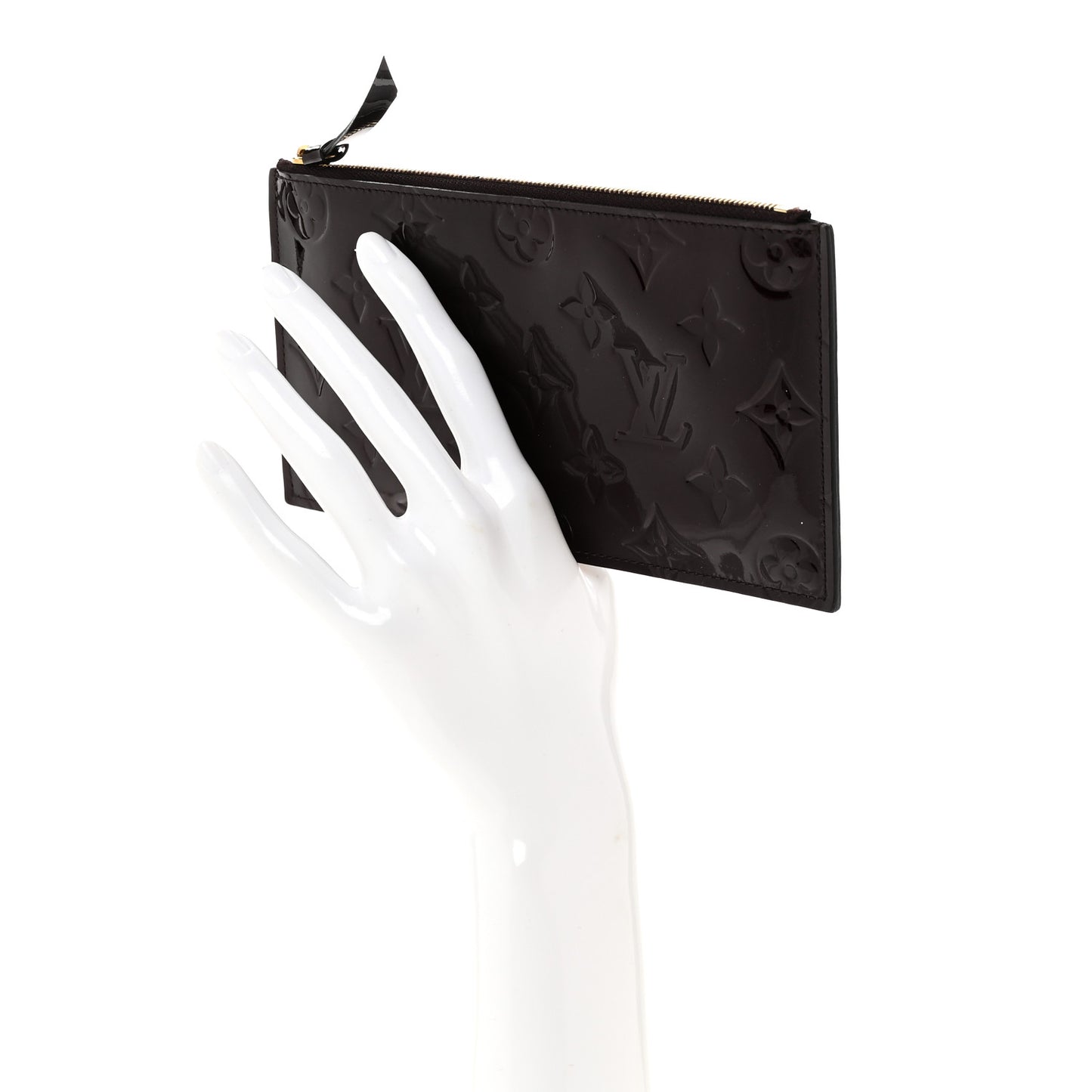 Vernis Felicie Chain Wallet Zippered Insert Amarante