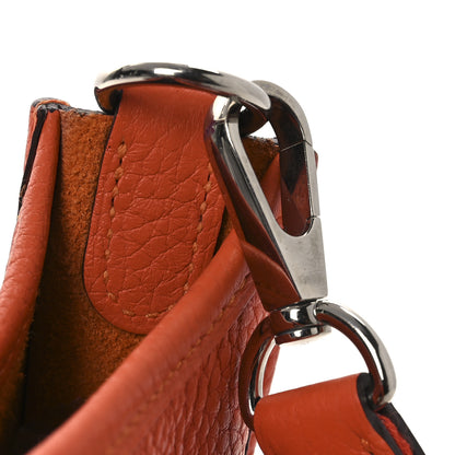 Hermes Taurillon Clemence Amazone Evelyne TPM Feu 12 of 12