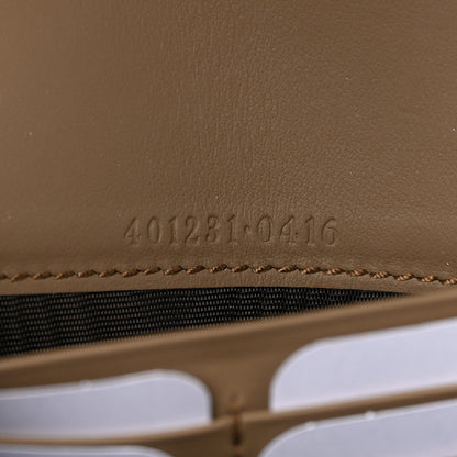 Gucci Calfskin GG Matelasse Chain Wallet Beige Taupe 7 of 11