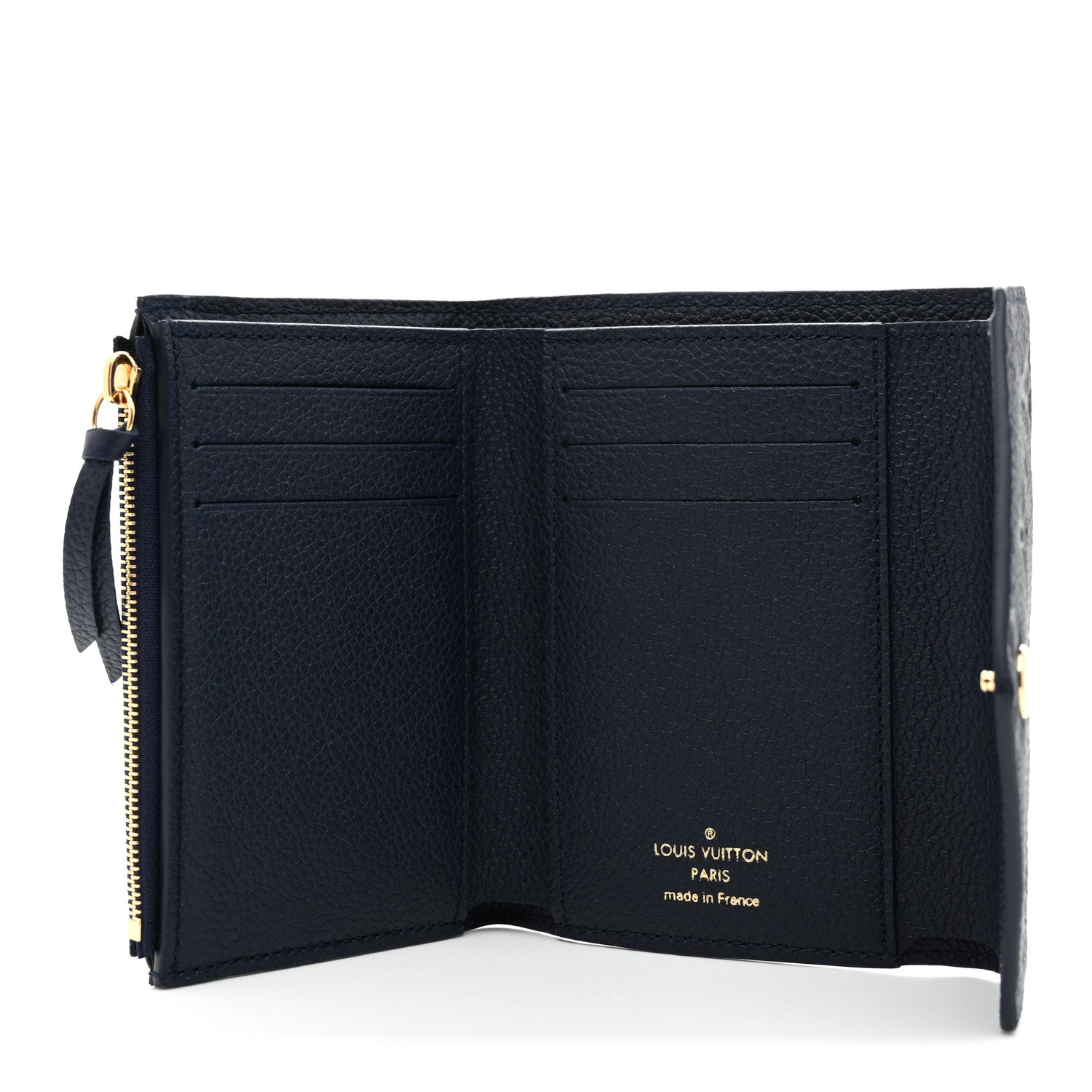 Louis Vuitton Empreinte Victorine Wallet Navy 5 of 7