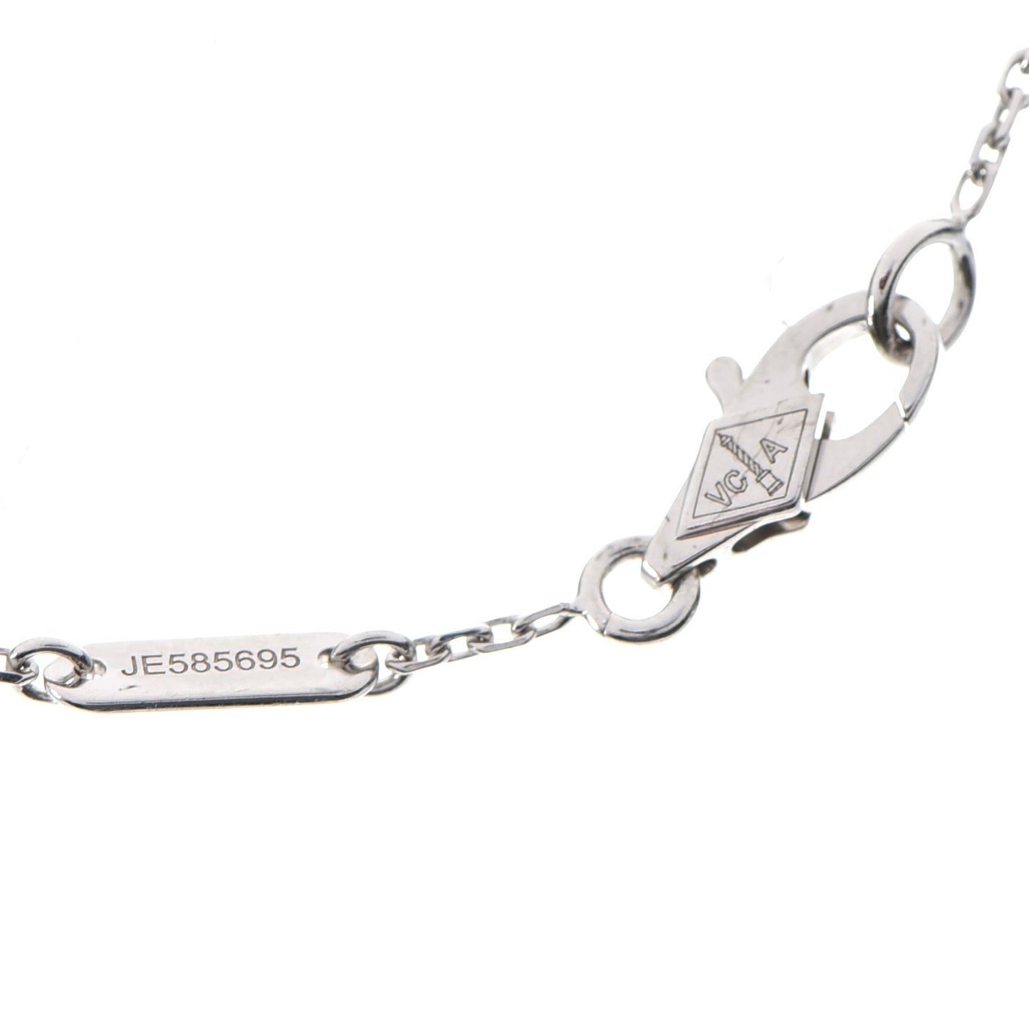 18K White Gold Turquoise Sweet Alhambra Butterfly Bracelet