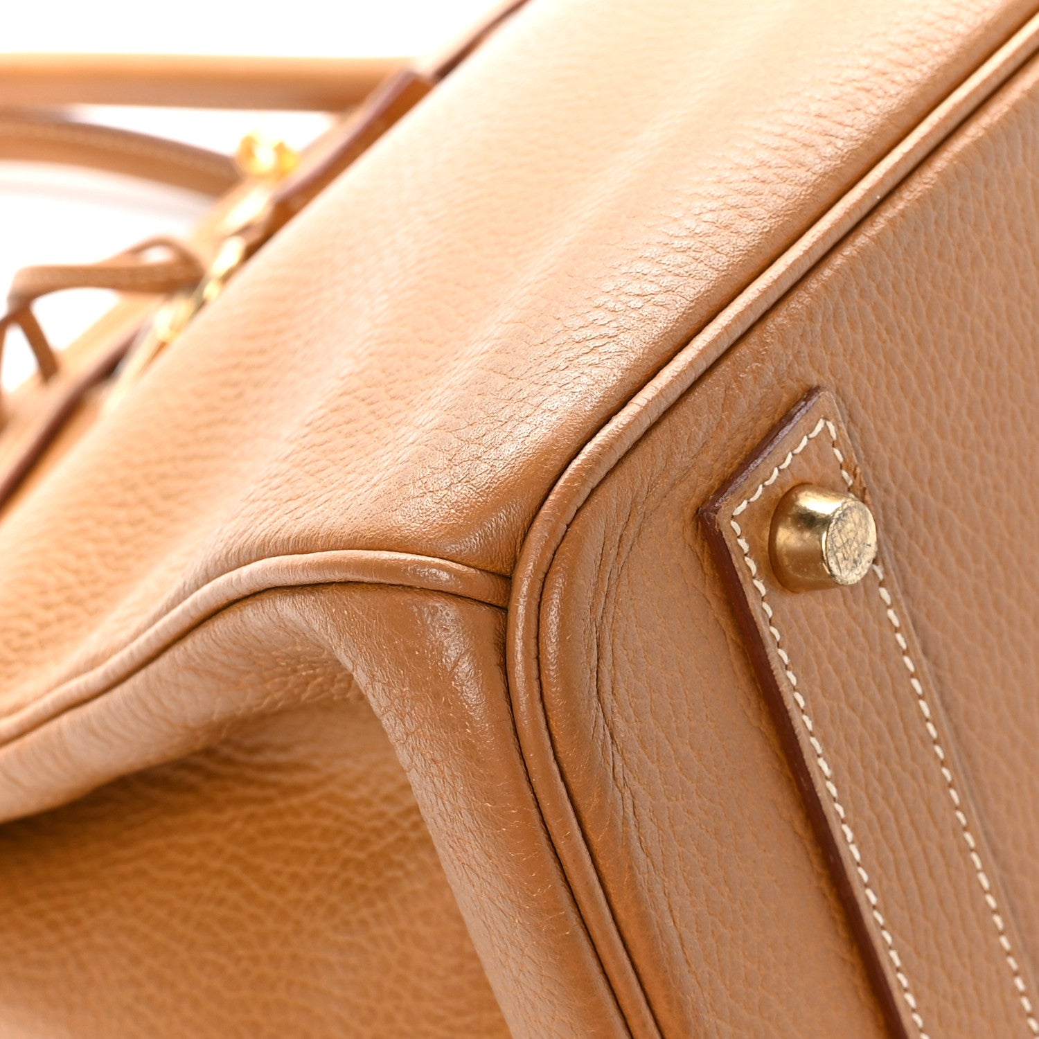 Hermes Ardennes Birkin 40 Gold 9 of 15