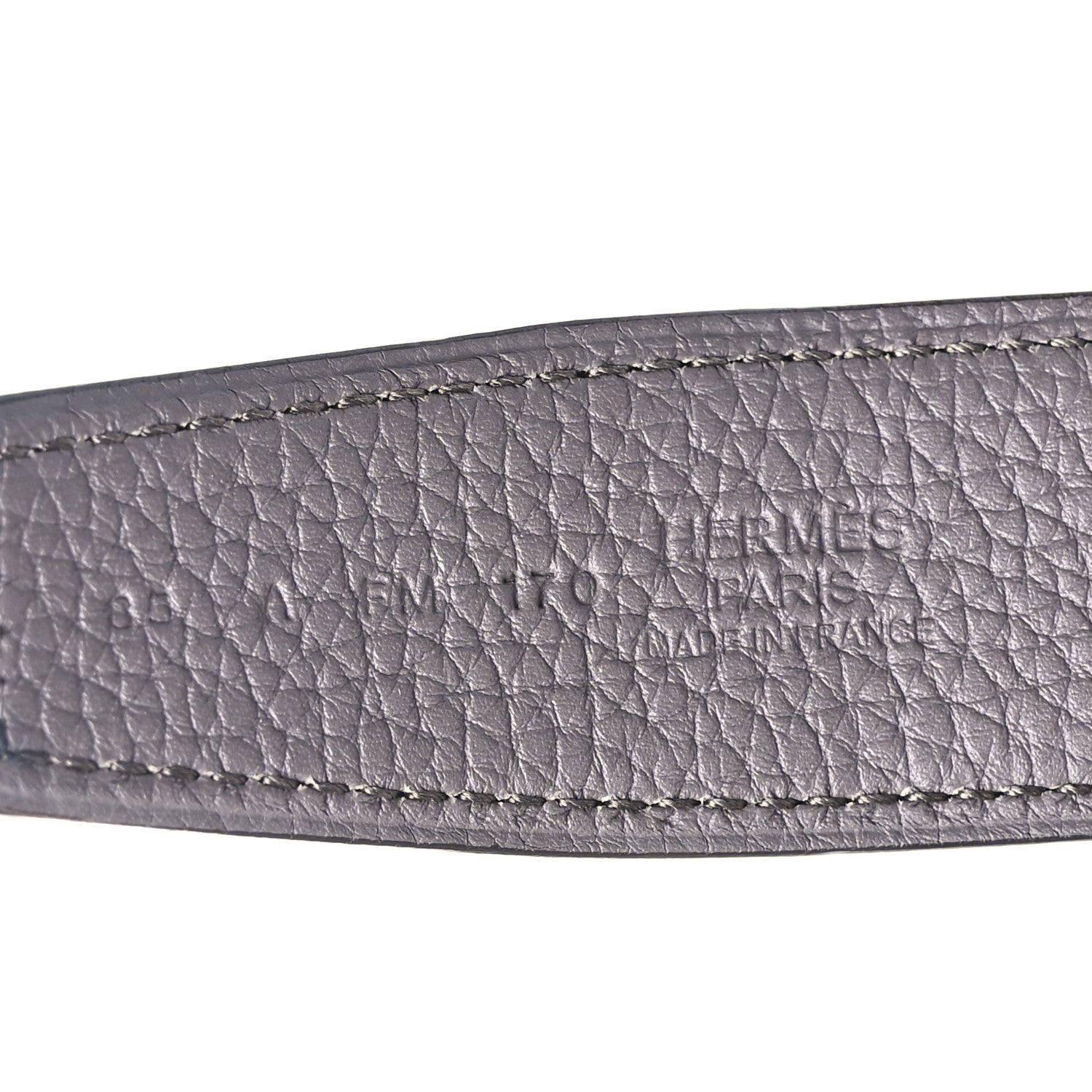 Hermes Box Togo 32mm Constance H Belt 85 34 Black Etain 3 of 6