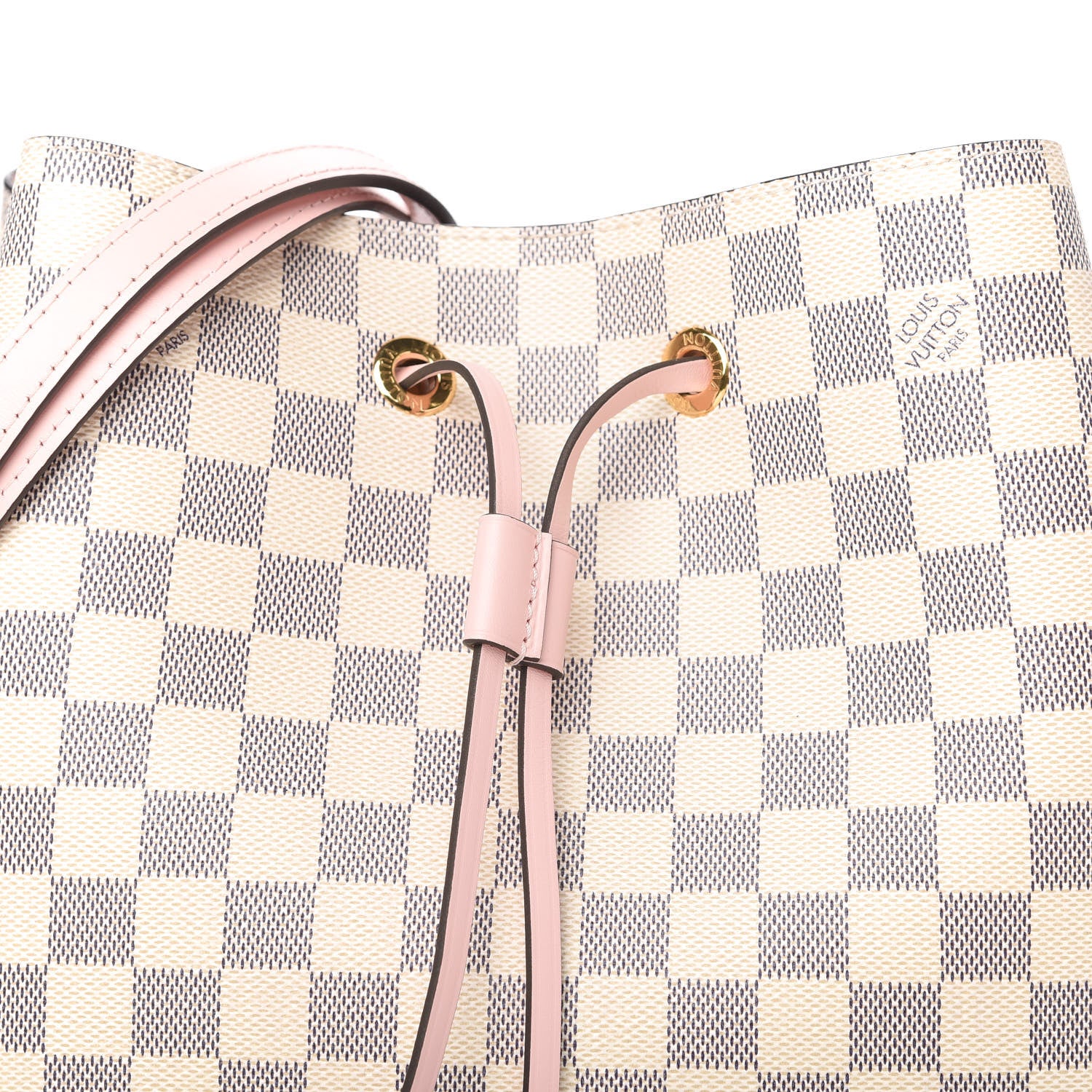 Louis Vuitton Damier Azur Neonoe MM Eau De Rose 10 of 10