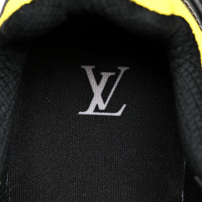 Louis Vuitton Mesh Suede Mens LV Runner Tatic Sneakers 9 Yellow 8 of 9
