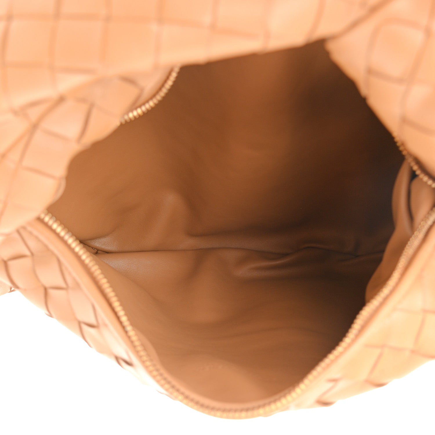 Bottega Veneta Nappa Intrecciato Teen Jodie Hobo Caramel 4 of 9