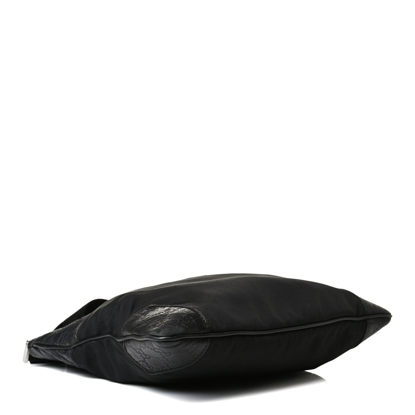 Guccissima Nylon Messenger Bag Black