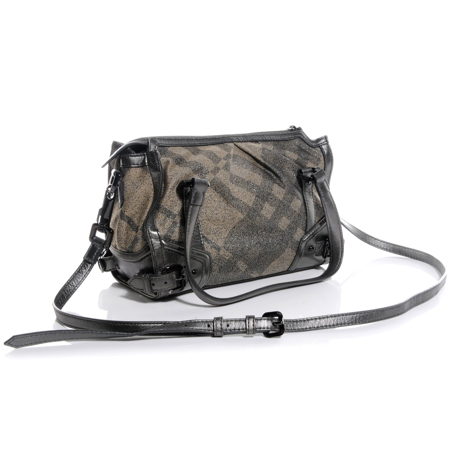 Shimmer Check Tote