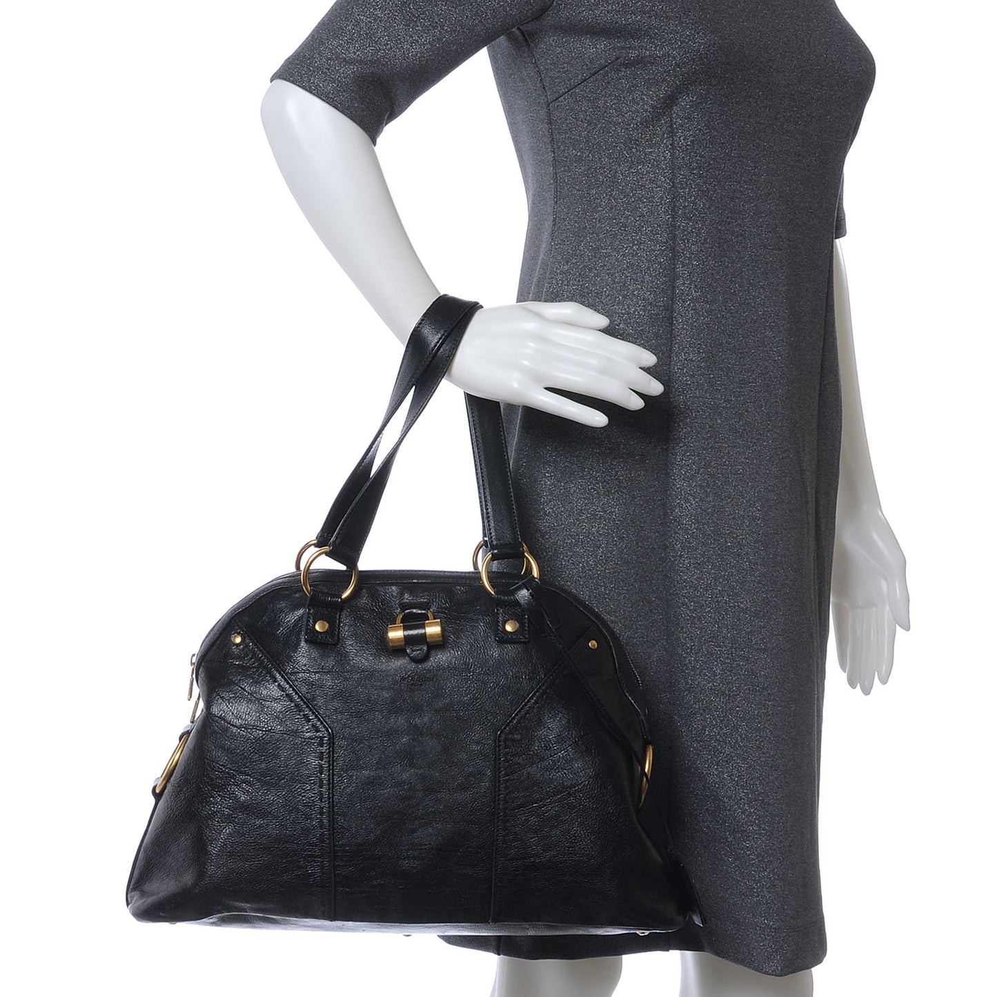 Leather Medium Muse Black
