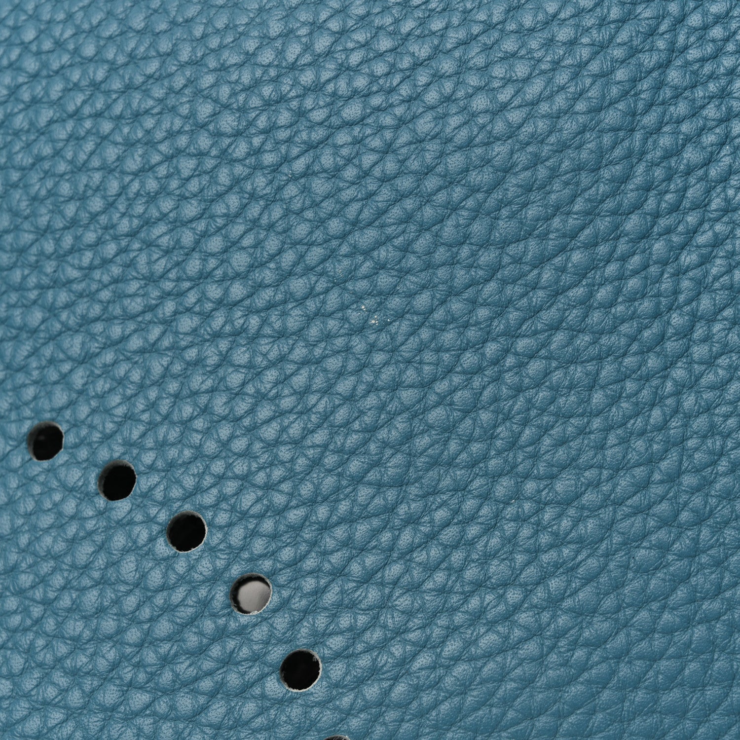Hermes Taurillon Clemence Evelyne PM Blue Jean 13 of 15
