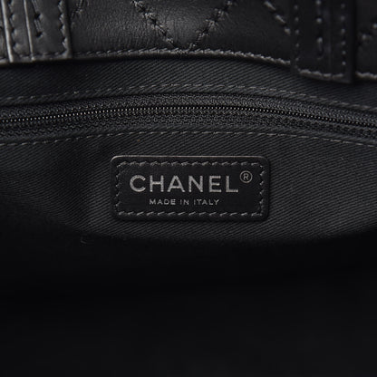 Chanel Calfskin CC Pocket Tote Black 6 of 10