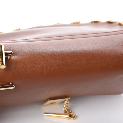 Chloe Calfskin Drew Chain Shoulder Bag Tobacco 13 of 15