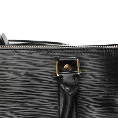 Louis Vuitton Epi Keepall 45 Black 8 of 12